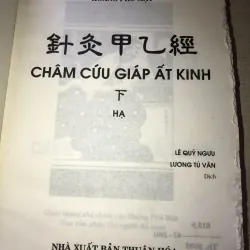 CHÂM CỨU GIÁP ẤT KINH 970728
