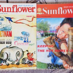 Lô 02 cuốn Sunflower xưa 14630