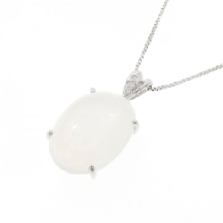 K18WG Dây chuyền đá mặt trăng 10.76CT - Hàng hiệu Chính hãng 859913