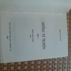 KHỔNG TỬ TRUYỆN 762415