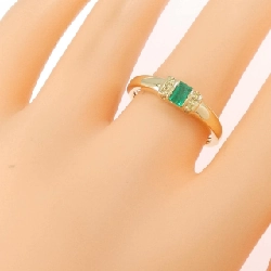 Nhẫn Emerald K18YG 0.15CT - Hàng hiệu Chính hãng 850329