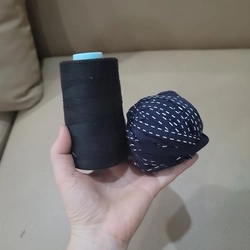 Cuộn Chỉ Đen to và Cuộn Dây Chun Đen May đồ - TẶNG đơn mua, vui lòng chỉ chọn 1 QUÀ /đơn