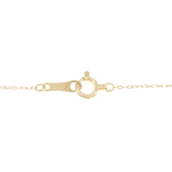 K18YG Dây chuyền hình chữ thập - Hàng hiệu Chính hãng 860711