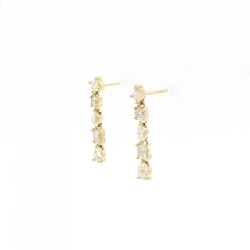 K18YG Bông tai Kim cương 0.70CT - Hàng hiệu Chính hãng 870751