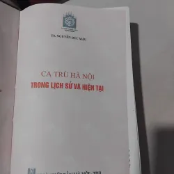 Ca trù Hà Nội trong lịch sử và hiện tại PGS Nguyễn Đức Mậu  1037956