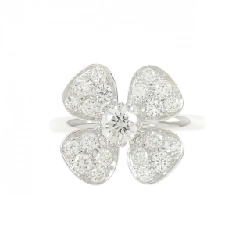 Nhẫn kim cương hoa 18KTWG 0.21CT 669897