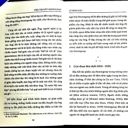 TIỂU THUYẾT HEMINGWAY - LÊ ĐÌNH CÚC 1013725