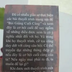 Bài giảng cuối cùng The last lecture. Randy Pausch 574164
