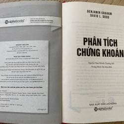 SÁCH PHÂN TÍCH CHỨNG  KHOÁN - NHƯ MỚI - MẤT TỜ BAO BÊN NGOÀI 163125