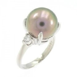 Nhẫn ngọc trai đen PT900 12mm - Hàng hiệu Authentic