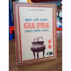 Một lối ghép gia phả thật đơn giản - Dã Lan Nguyễn Đức Dụ