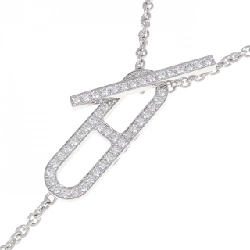 Hàng hiệu Authentic - Dây chuyền Hermès Éverchaine Dunkle 0.37CT 844615