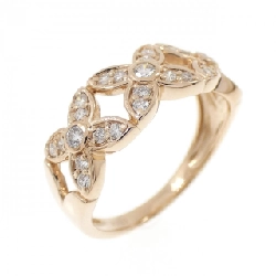 Nhẫn kim cương K18PG 0.34CT