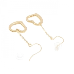 K18YG Bông tai hình trái tim - Hàng hiệu Chính hãng 870477