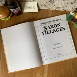 Sách tranh Saxon Villages, Used, Bìa cứng, Picture Book For Kid 388205