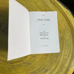 BỘ LUẬT DÂN SỰ VIỆT NAM- THE CIVIL CODE OF VIETNAM 735039