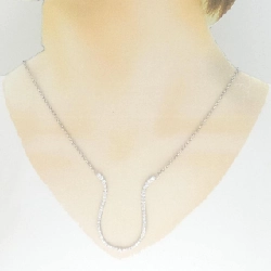 K18WG Dây chuyền kim cương - Hàng hiệu Authentic 848214