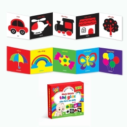 Thẻ Flashcard Kích Thích Thị Giác Cho Trẻ Sơ Sinh 0-1 Tuổi Zic Zắc 531098