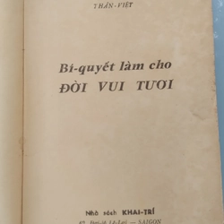 BÍ QUYẾT LÀM CHO ĐỜI SỐNG VUI TƯƠI 215246