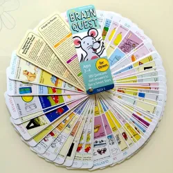 Brain quest 2-6 tuổi (Sách nhập) - 4 hộp thẻ 759578