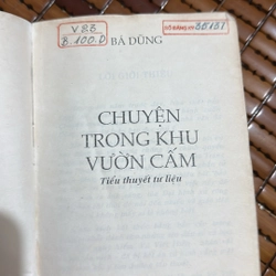 Chuyện trong khu vườn cấm - Bá Dũng 522611