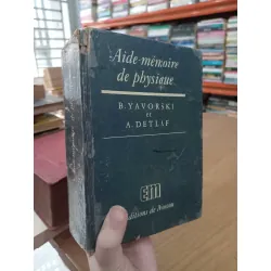 Aide-mémoire de physique - B. Yavorski et A. Detlaf 559778