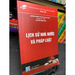 Lịch sử nhà nước và pháp luật mới 85% bút xanh 1 trang Dương Hồng Thị Phi Phi HPB2705 SÁCH GIÁO TRÌNH, CHUYÊN MÔN