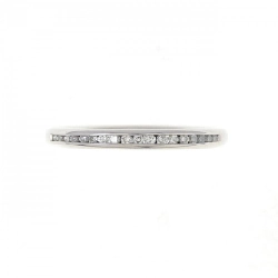 Nhẫn kim cương 750WG - Hàng hiệu Authentic 856291