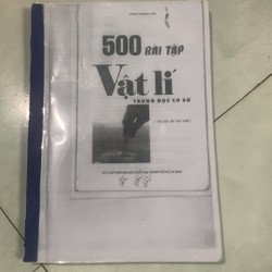 500 bài tập vật lí chuyên cấp thcs