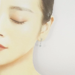 PT900 Bông tai hoa Tourmaline 0.08CT - Hàng hiệu Chính hãng 872791