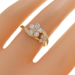 Nhẫn kim cương hoa K18YG 0.50CT - Hàng hiệu Authentic 855505