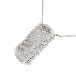 K18WG Pave Diamond Necklace 2.00CT - Hàng hiệu Authentic 858448