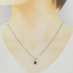 Dây chuyền Green Garnet PT900/PT850 1.05CT - Hàng hiệu Chính hãng 857480