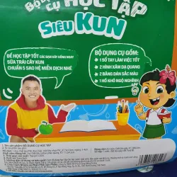 Bộ dụng cụ học tập siêu Kun - Hàng Khuyến mãi sữa Kun 995833