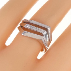 Nhẫn kim cương K18WG 0.21CT 673620