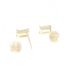 K18YG Blue Topaz Bông tai - Hàng hiệu Chính hãng 874127