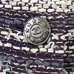 Jacket không cổ CHANEL P45580V33648 627762