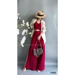 Set áo quần Emera  size M màu đỏ còn rất mới