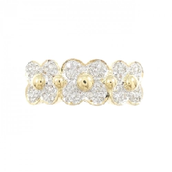 Nhẫn kim cương hoa K18YG/K18WG 0.20CT - Hàng hiệu Authentic 854144