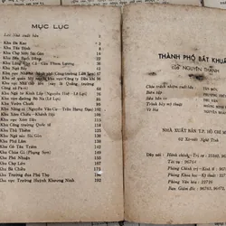 THÀNH PHỐ BẤT KHUẤT - tác giả: Nguyên Thanh 707920