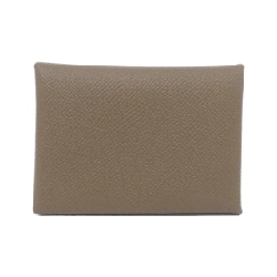 【Sản phẩm chưa sử dụng】Ví tiền Hermes Calvi Duo 083035CK