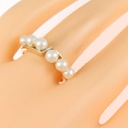 K18PG Nhẫn Ngọc Trai Akoya - Hàng hiệu Chính hãng 852277