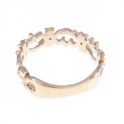 Nhẫn hồng ngọc K10PG với kim cương 0.03CT 673346