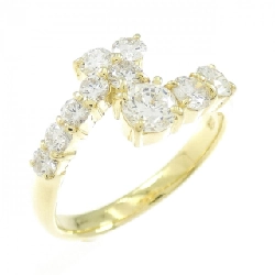 Nhẫn kim cương K18YG 1.01CT