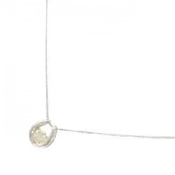 PT900/K18YG/PT850 Dây chuyền kim cương hình móng ngựa 0.40CT - Hàng hiệu Chính hãng 859040