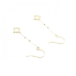 K18YG Bông tai kim cương 0.08CT - Hàng hiệu Authentic 873375