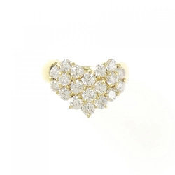 Nhẫn kim cương hình trái tim K18YG 1.59CT - Hàng hiệu chính hãng 849307