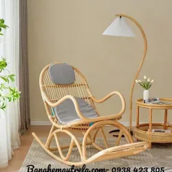 Ghế bập bênh mây tre cho người già 623760