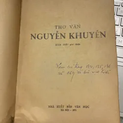 THƠ VĂN NGUYỄN KHUYẾN - XUÂN DIỆU GIỚI THIỆU 562131