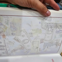 sưu tập tiền giấy tiêu biểu việt nam và quốc tế (bìa cứng,  in 1000q năm 2009)
400k 452615